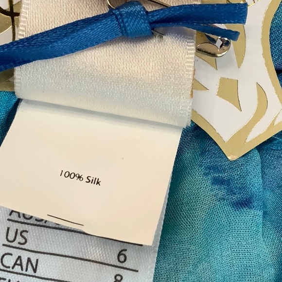 Lisa Blue WINGED ONES Gypsy Dress - Celestial Blue - Picture 8 of 15